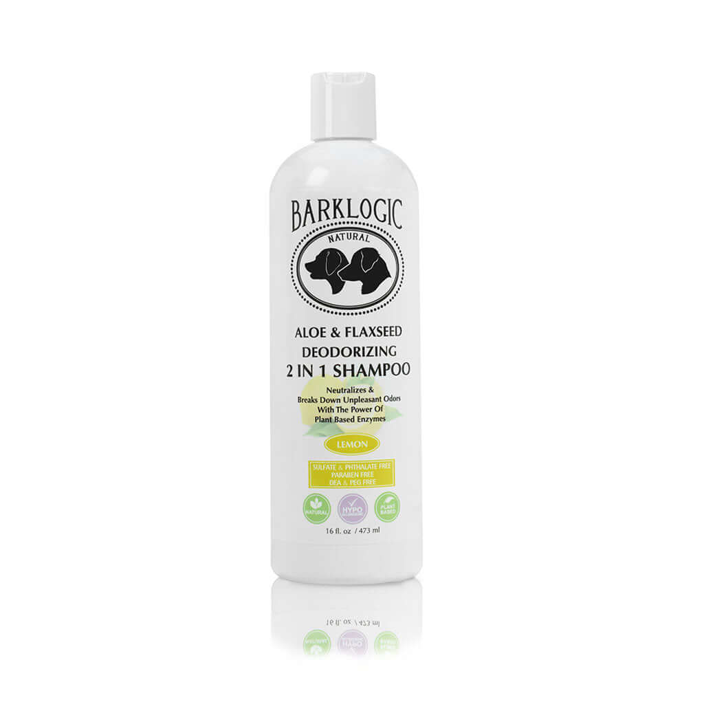 BarkLogic Aloe & Flaxseed Deo 2 in 1 Shampoo_front